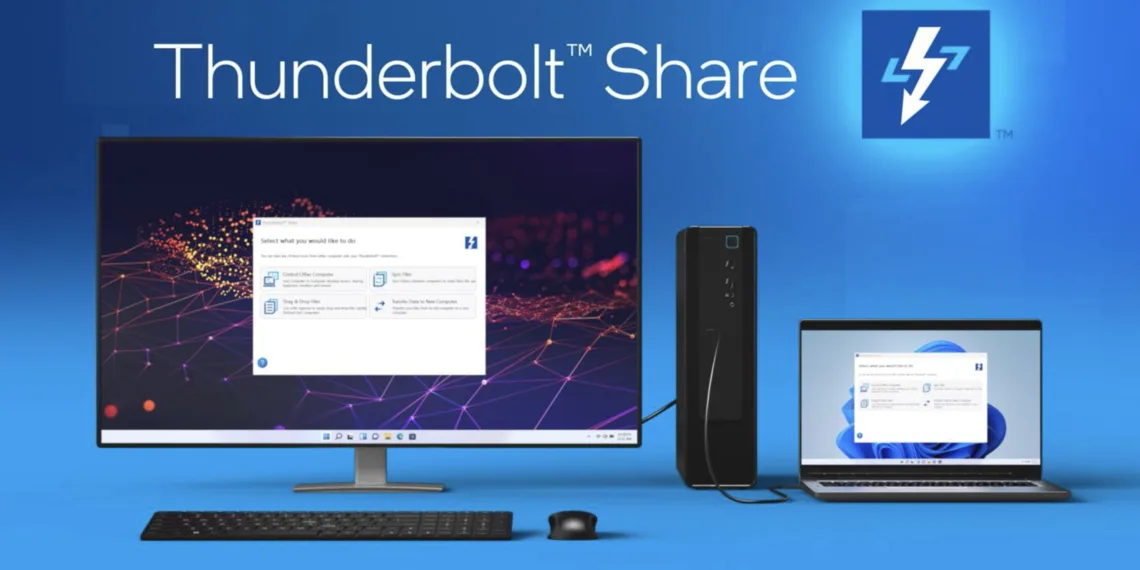 Intel Unveils Thunderbolt Share for Revolutionary PC-to-PC Interactions
